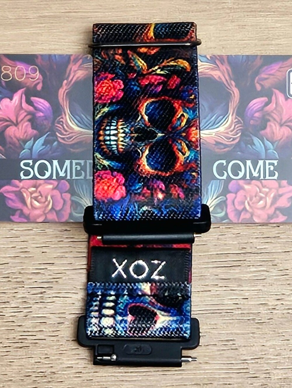 ZOX "SOMEDAY WILL COME" #809 ANDROID SAMSUNG GALAXY 20mm  COLLECTIBLE WATCHBAND